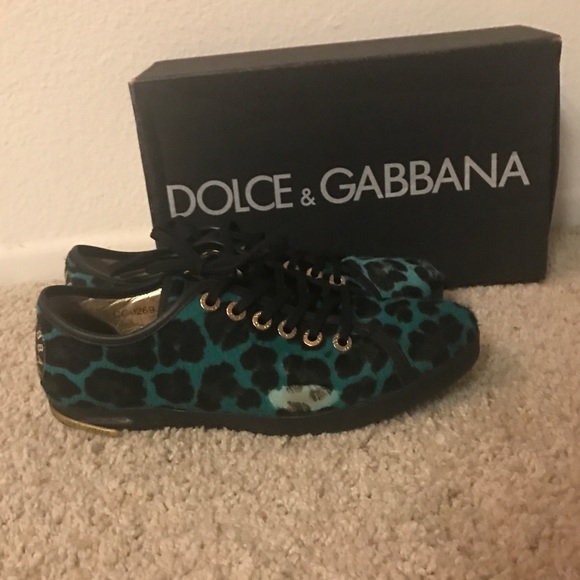 Dolce & Gabbana Calf Skin Sneakers - Picture 2 of 8